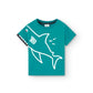 T-shirt algodão para menino shark - Boboli