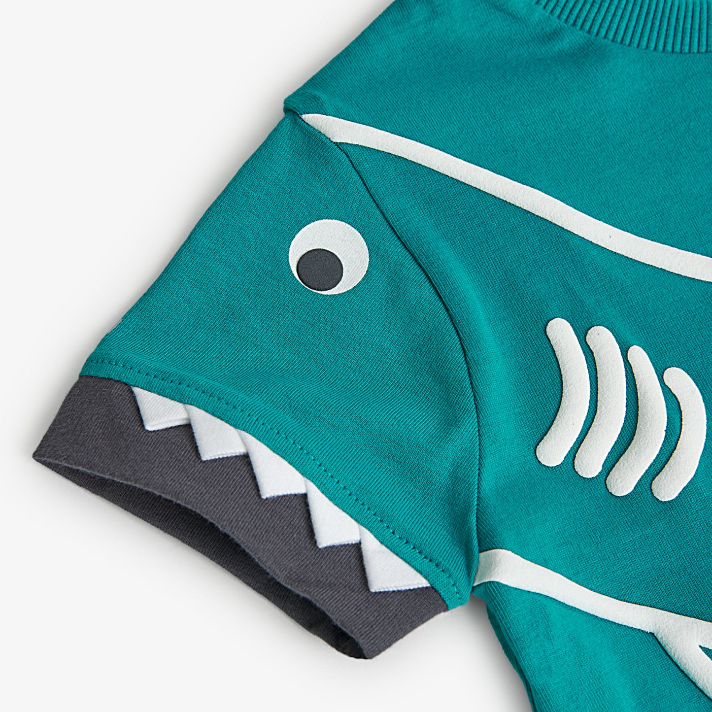 T-shirt algodão para menino shark - Boboli