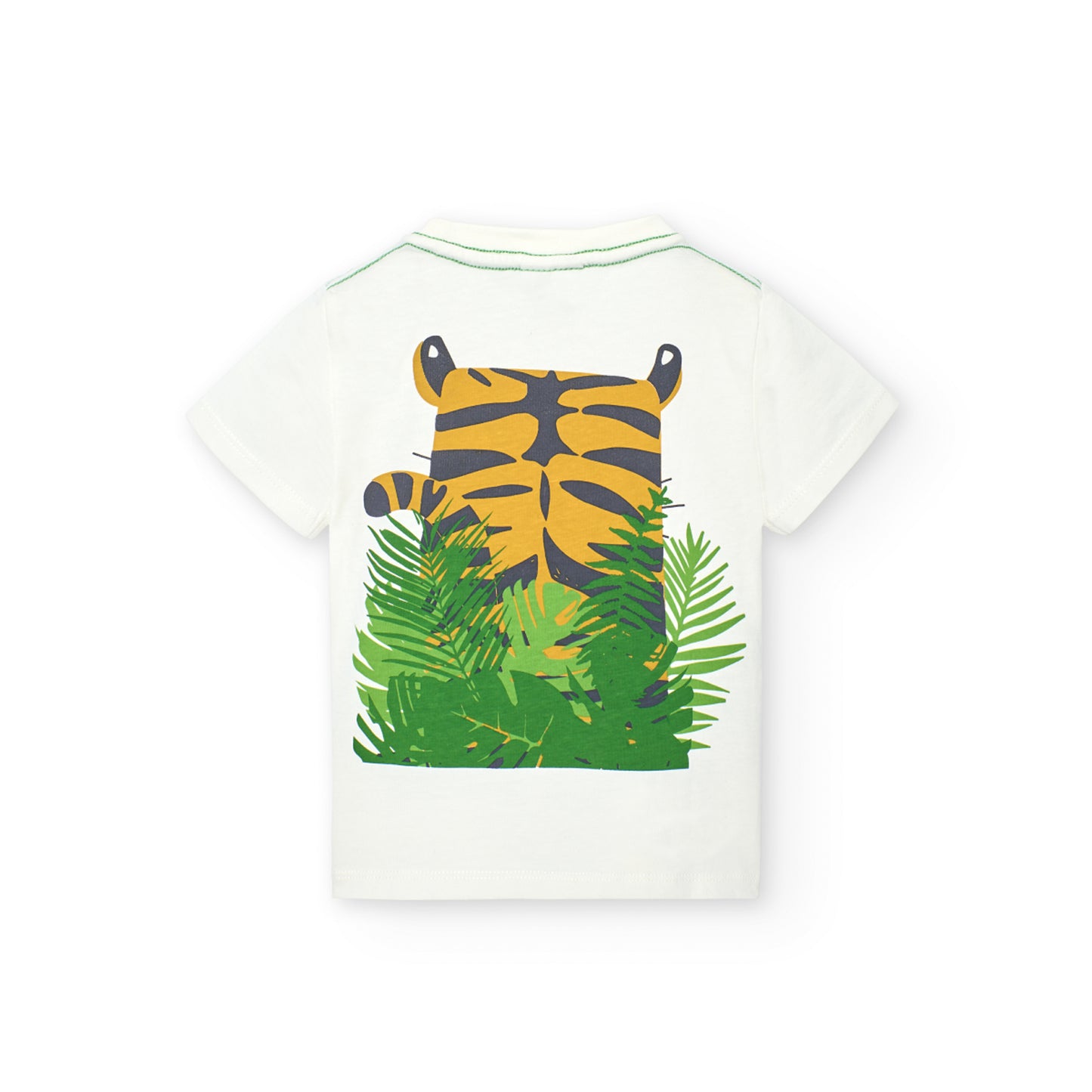 T-shirt algodão para bebé menino TIgre Boboli