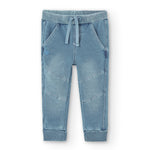 Calças algodão denim para menino - Boboli