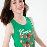 Cotton tank top for girl -Boboli