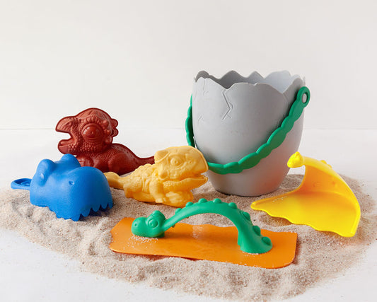 Conjunto de Praia Dinossauros 7 peças - Kiokids