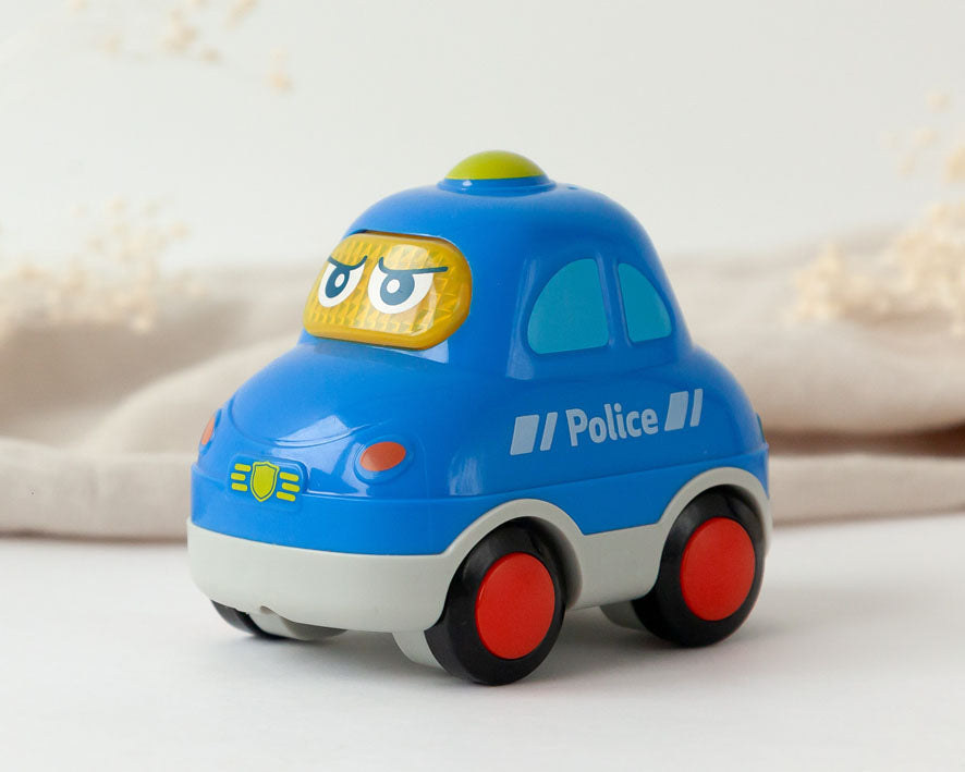 Carro da Policia com melodias e sons 13X11cm