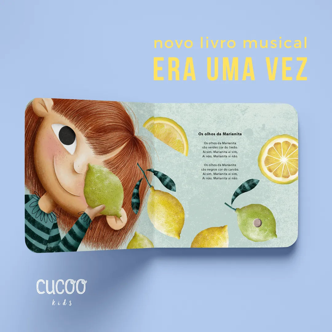 Livro Musical "Era uma Vez" - Cucco Kids