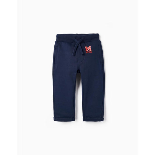 Cotton tracksuit pants for baby boy 'Mickey' - Zippy