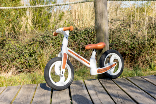 Bicicleta de equilíbrio dobrável Branca - Kinderland