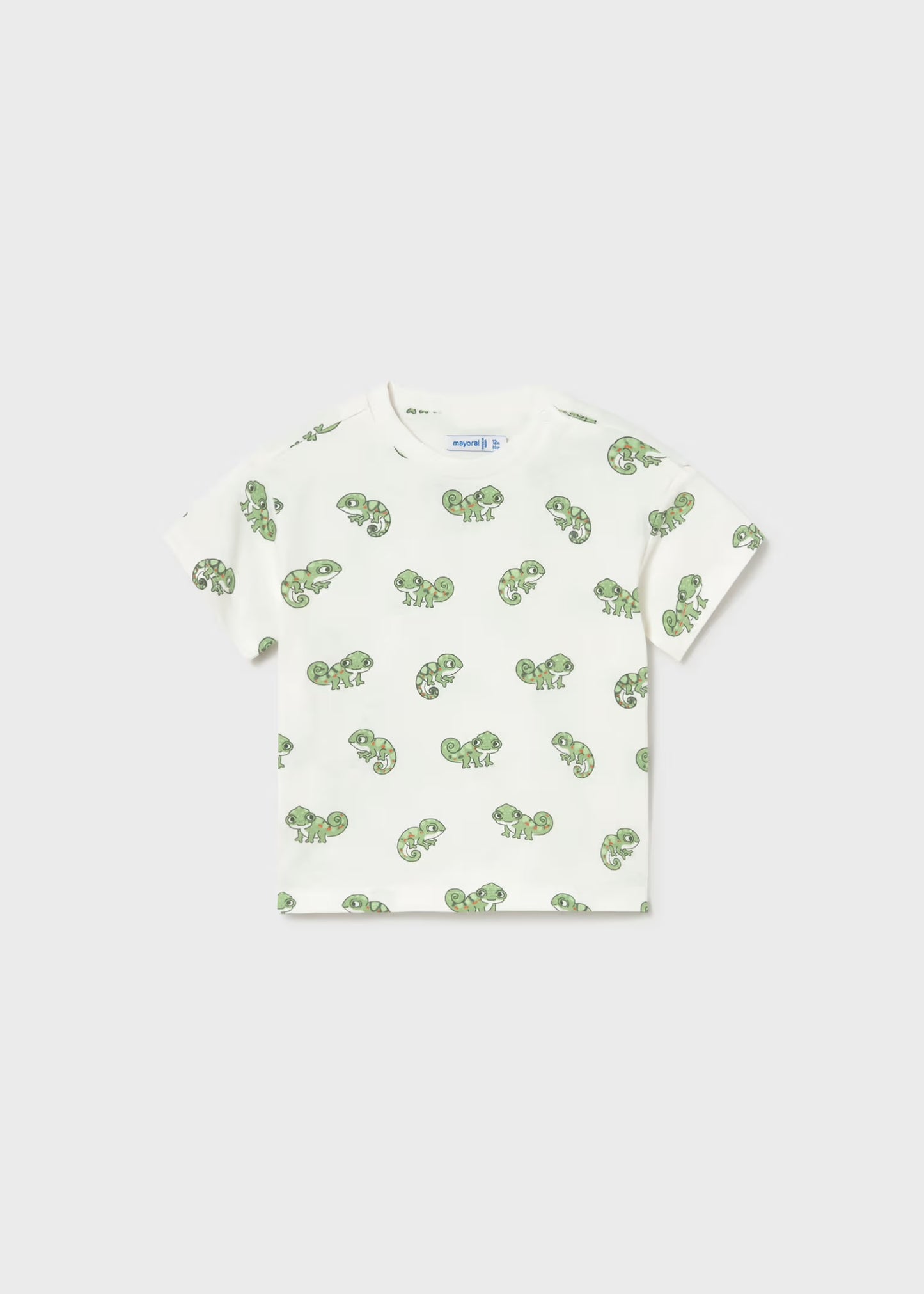 Conjunto algodão 3 peças print - Matcha - Mayoral