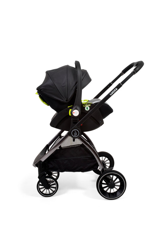 Sistema de transporte LUCCA - Estrutura + Assento + Cadeira Auto - Maxibaby