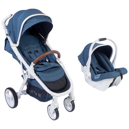 Baby stroller + car seat - Duo Luxor - Ursitos