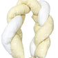 Protective Braid for Baby Crib Stars with Satin Bow