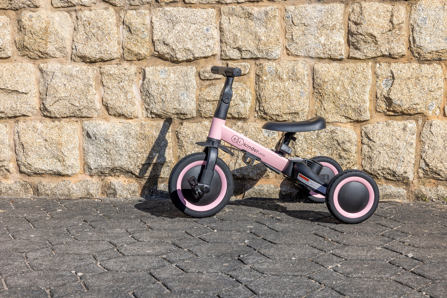 Pink multifunction tricycle - Kinderland