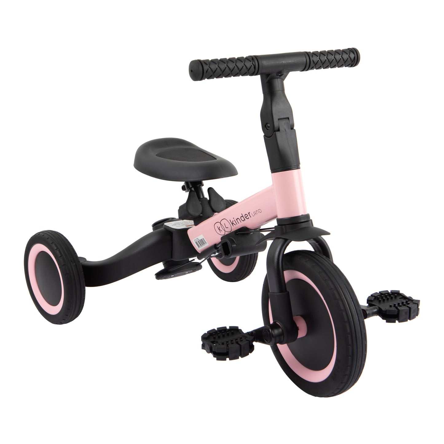 Pink multifunction tricycle - Kinderland