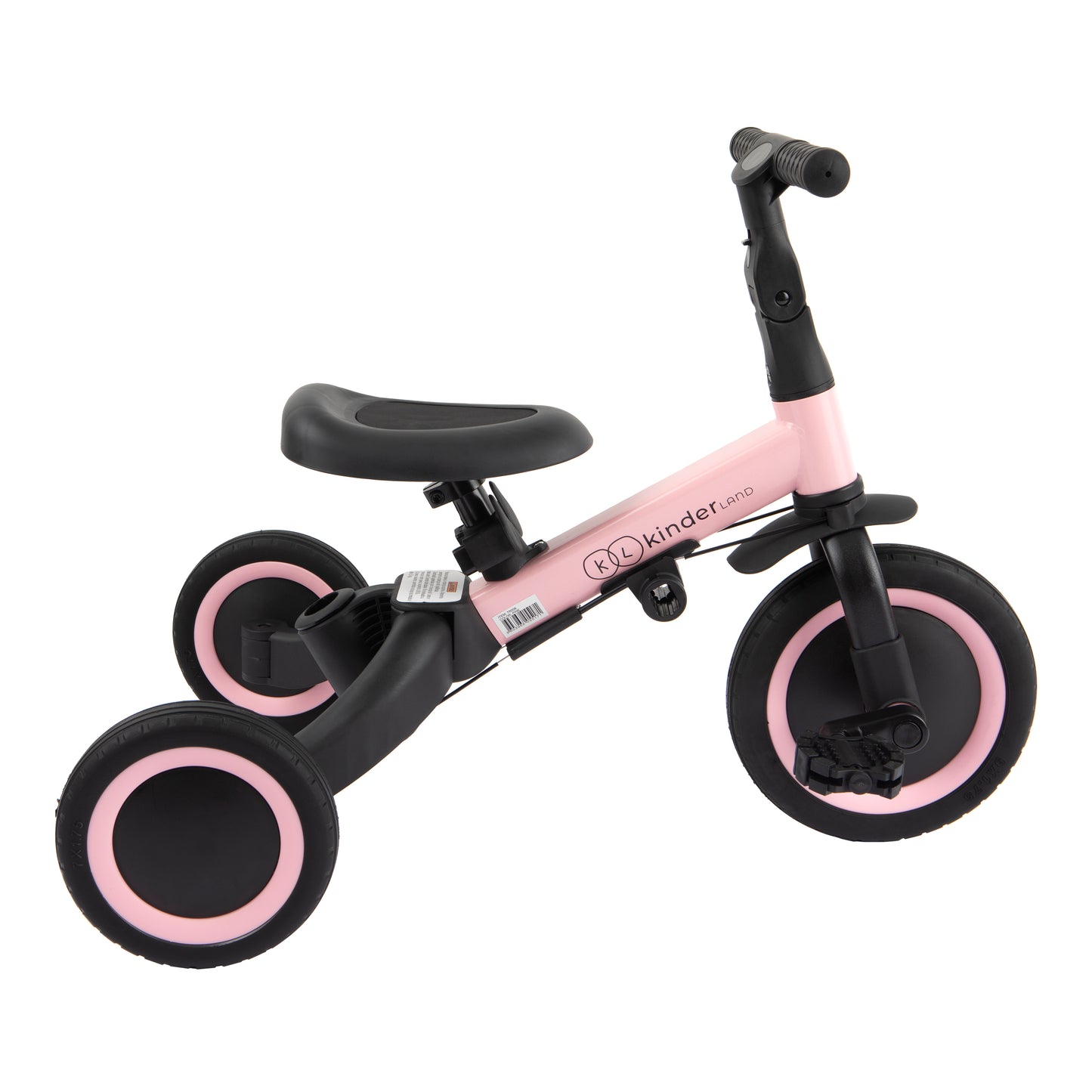 Pink multifunction tricycle - Kinderland