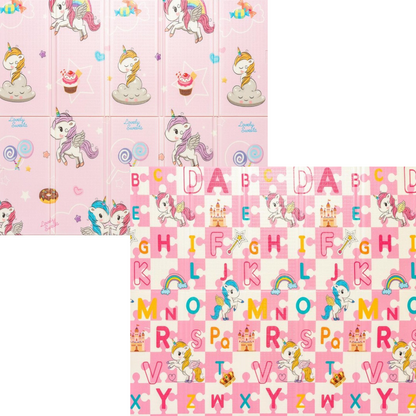 Tapete infantil para bebé XXL Animais - 200x180cm (1,5cm espessura)
