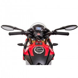 Mota elétrica para criança Aprilia Tuono V4 - 12V