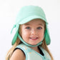 Chapéu para bebé proteção UPF 50+ - Kiokids Menta