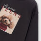 Camisola de manga comprida com cão para menina Mayoral em Carvão - detalhe