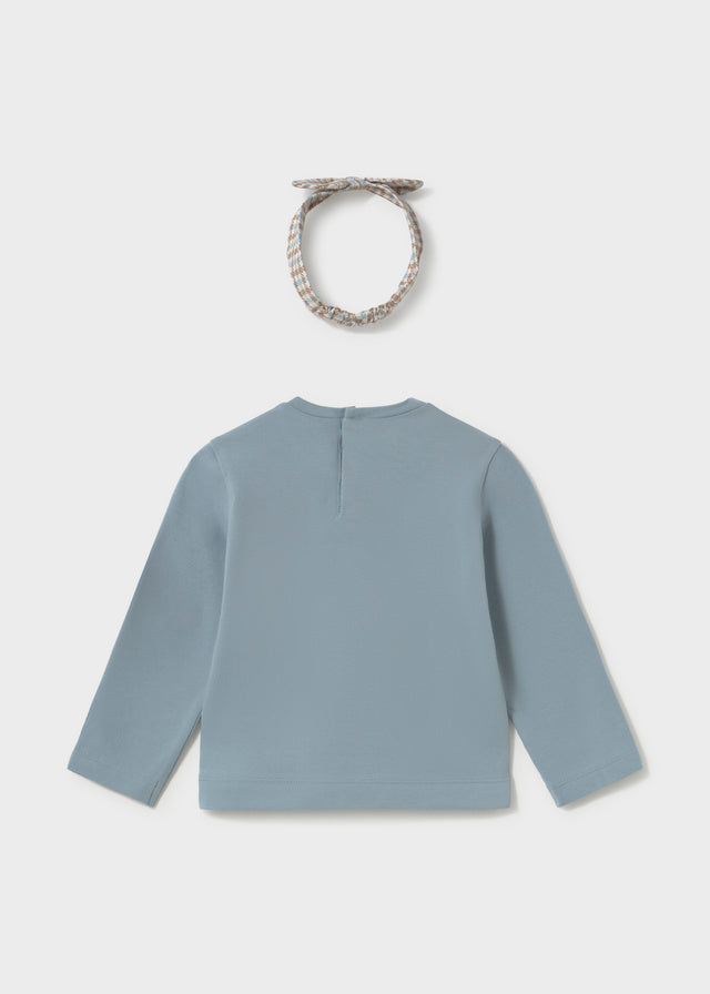 Camisola com bandolete para bebé menina Mayoral em Colibri - imagem 2