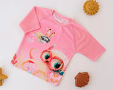 Camisola de Banho para bebé proteção UPF 50+ - Kiokids Rosa