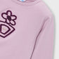 Camisola de manga comprida para menina Mayoral em Rosa Malva - imagem 3