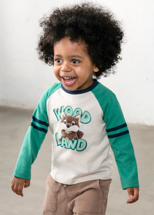 Camisola com peluche para bebé menino Mayoral em Acácia - imagem 3