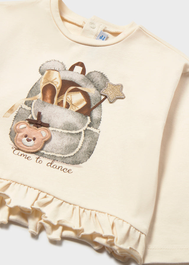 Camisola Play para bebé menina Mayoral em Soja - imagem 3