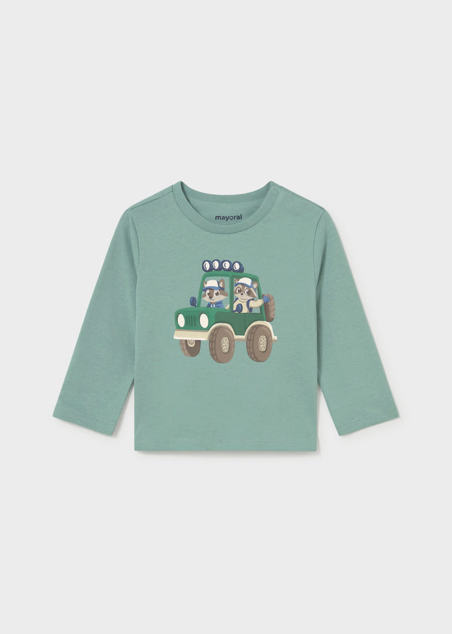 Camisola com veículo para bebé menino Mayoral em Aquário