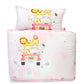 Conjunto de Edredão estampado animais para cama de grades