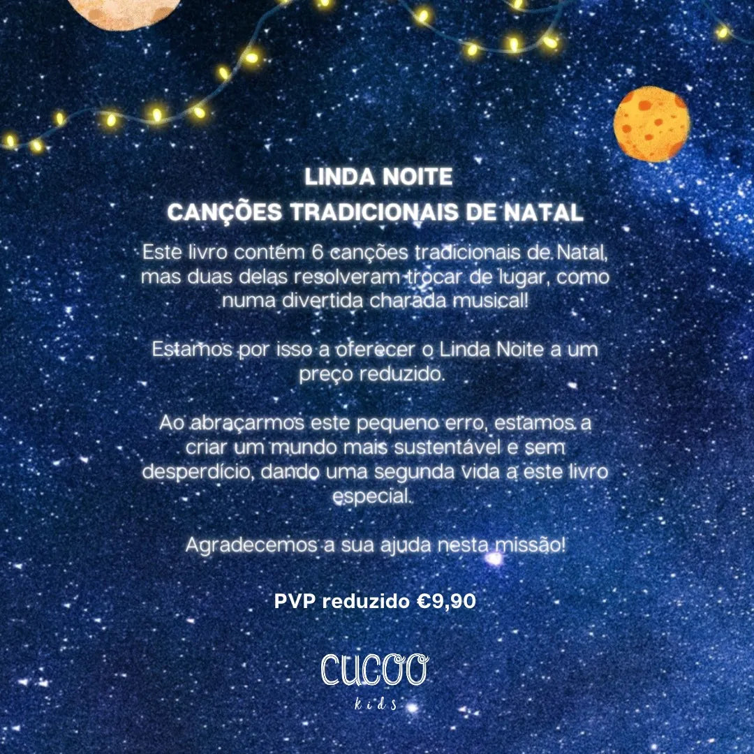 Livro Musical "Linda Noite (Fail Edition)" - Cucco Kids