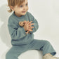 Fato de treino de 2 peças com ursinho para bebé menina Mayoral em Lagoon - look