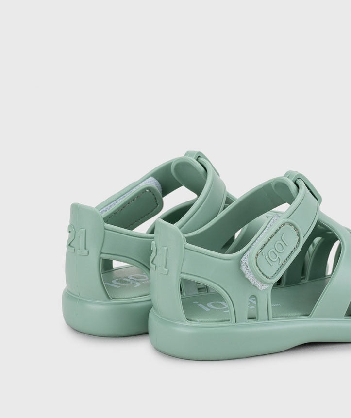 Sandália Tobby Solid Matcha V26 - Igor Shoes