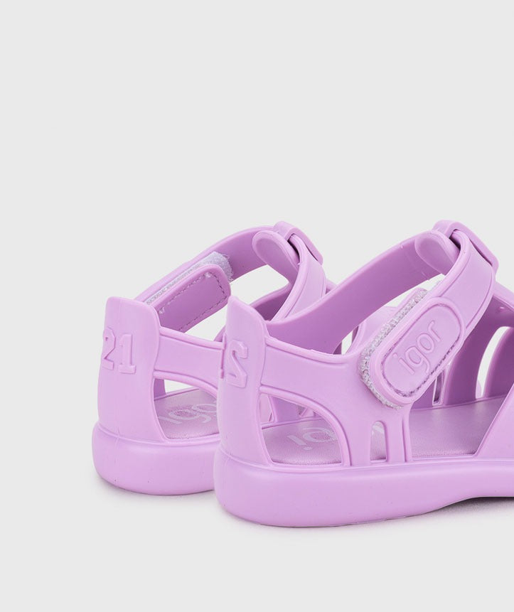 Sandália Tobby Solid Malva V26 - Igor Shoes