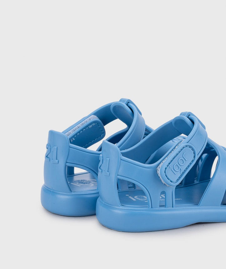Sandália Tobby Solid Azul V26 - Igor Shoes