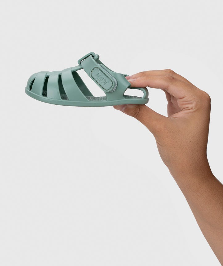 Sandália Barefoot - Nemo Solid Matcha - IGOR