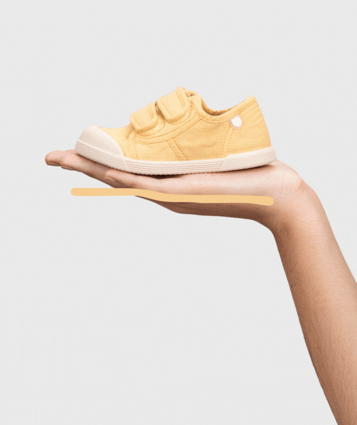 Sapatilhas Lona Velcro Barefoot Dijon - Igor Shoes