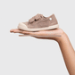 Sapatilhas Lona Velcro Barefoot Cacao - Igor Shoes