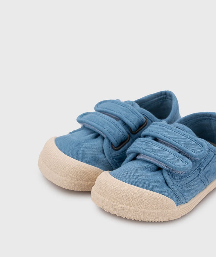 Sapatilhas Lona Velcro Barefoot Jeans - Igor Shoes