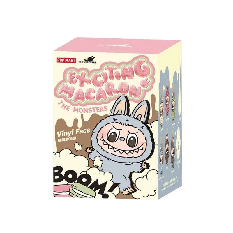 Labubu The Monsters Tasty Macarons Vinyl Face Blind Box