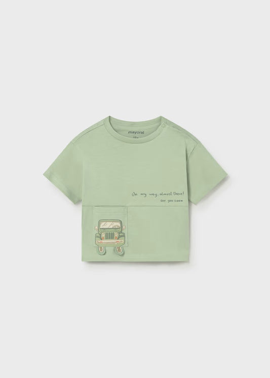 T-shirt bolso - Matcha - Mayoral