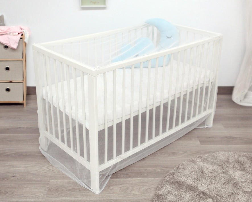 Rede mosquiteira branca para berço - Kiokids