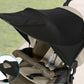 Para-sol para carrinho infantil - preto - Kiokids