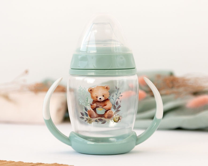 Copo de aprendizagem step urso - Kiokids