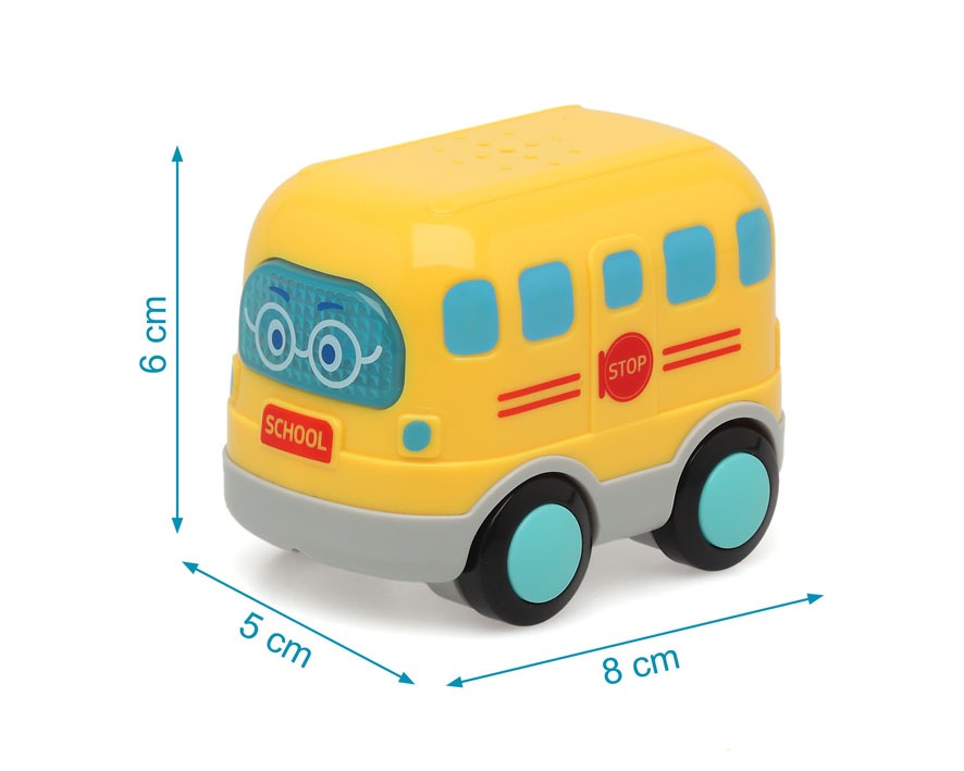 Autocarro escolar com luz e som - Kiokids