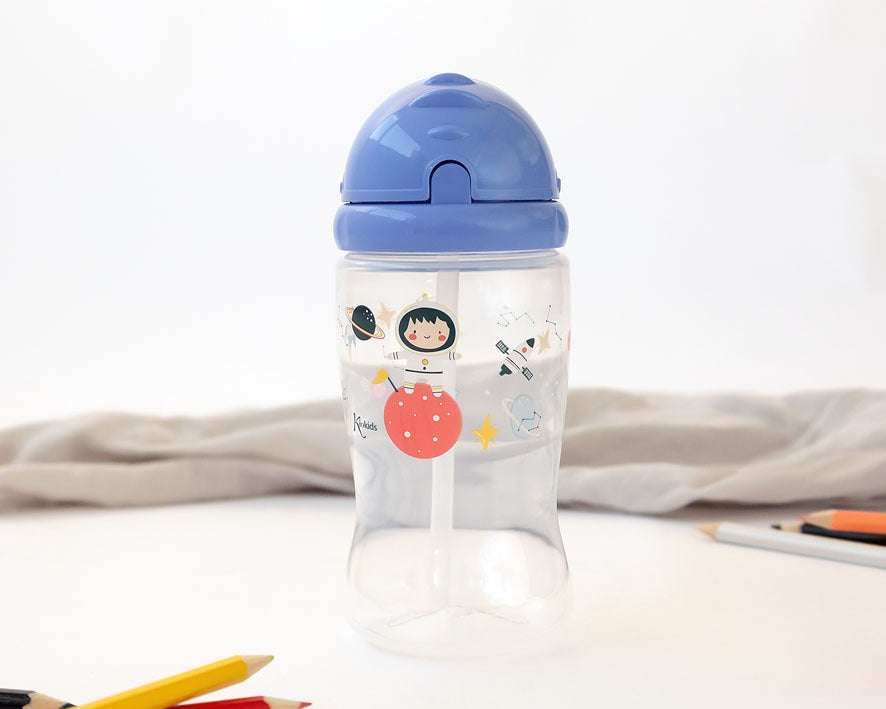 Garrafa azul 350ml - Kiokids