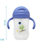 Copo aprendizagem step 3 300ml com pegas azul - Kiokids