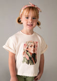 T´shirt estampado - Grão bico - Mayoral