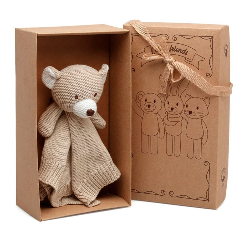 Doudou ursinho de algodão - Kiokids