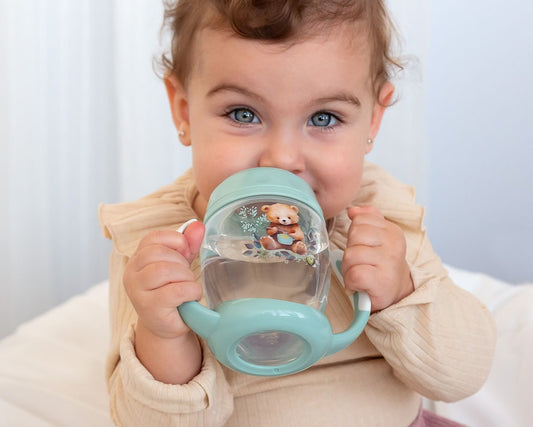 Copo de aprendizagem step urso - Kiokids