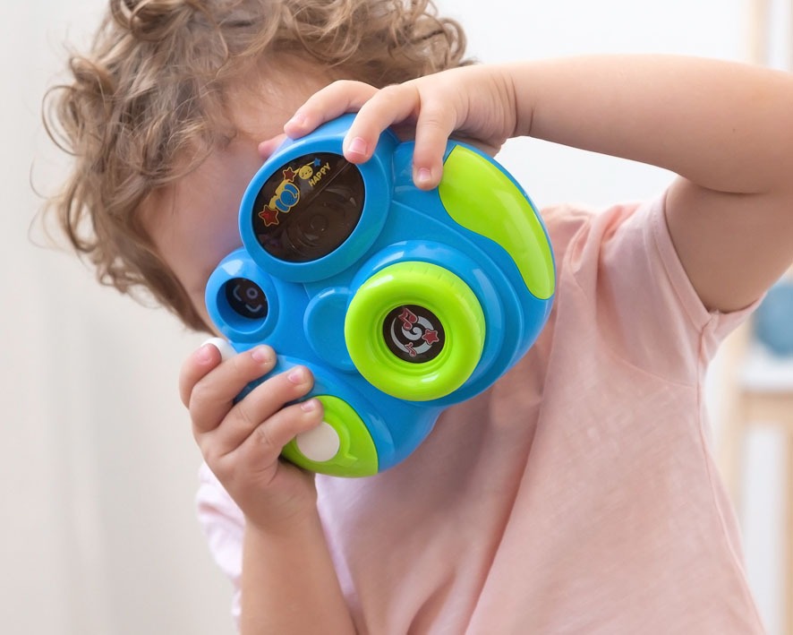 Câmara de fotos azul - Kiokids