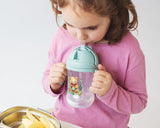 Copo aprendizagem 300ml com pegas urso sage - Kiokids